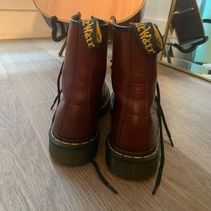 Dr. Martens 1460 Smooth Leather Lace Up Boot